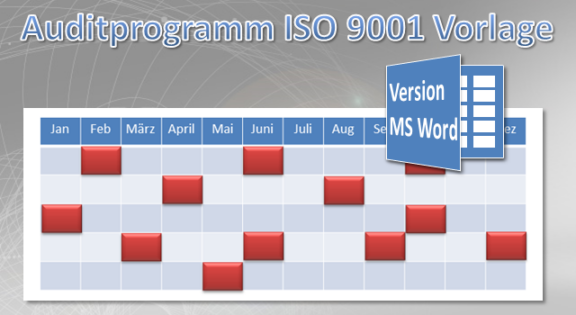 Auditprogramm Qm System Ms Word Vorlage Know Now Vorlagen