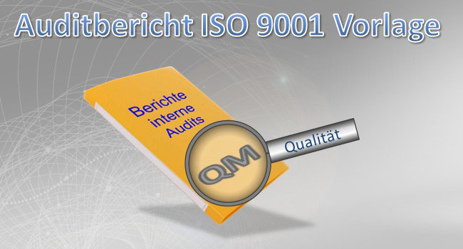 Auditbericht ISO 9001 Muster